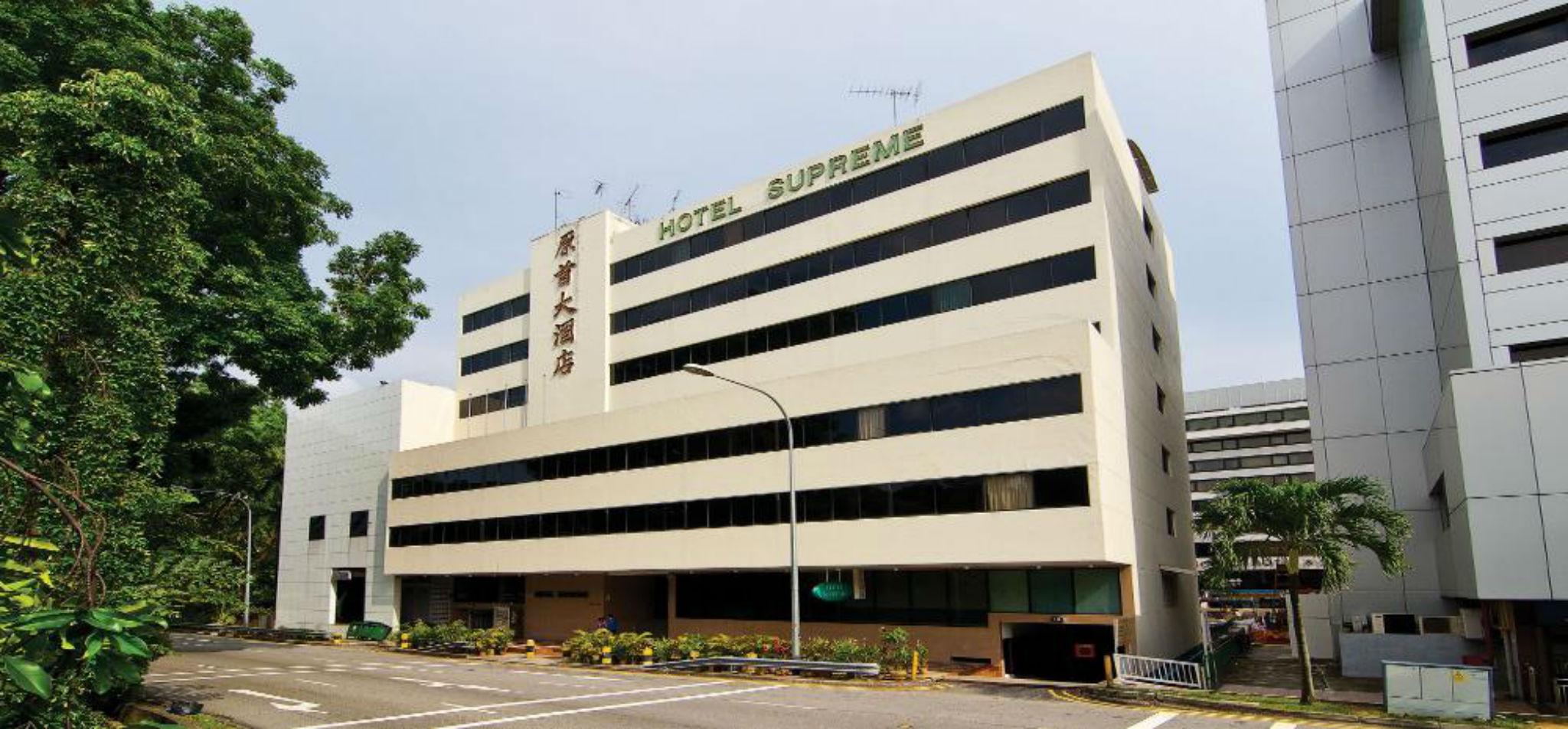Hotel Supreme Singapur Exterior foto