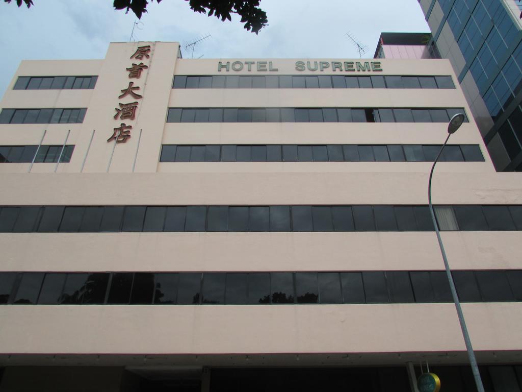 Hotel Supreme Singapur Exterior foto